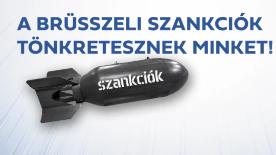 Természetesen Brüsszelig is eljutottak a bombás plakátok – azokról a szankciókról, amiknek Orbánék is a részei