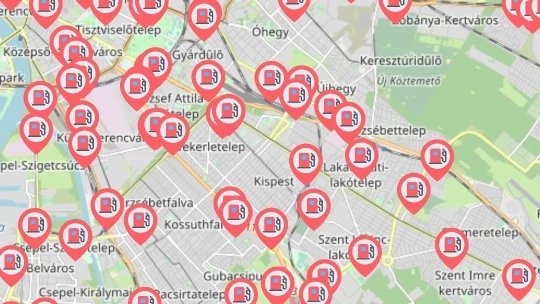 Itt is az első üzemanyag-kereső alkalmazás