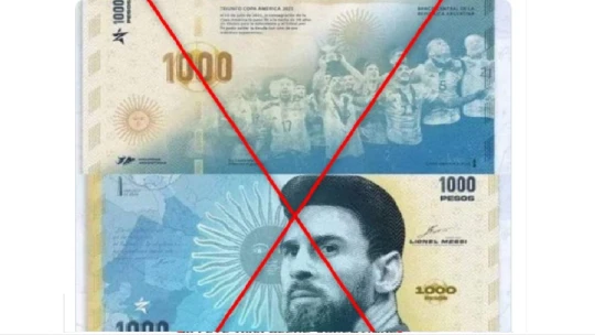 Bejárta a világsajtót a Messi-bankjegy, csak épp kamu volt az egész
