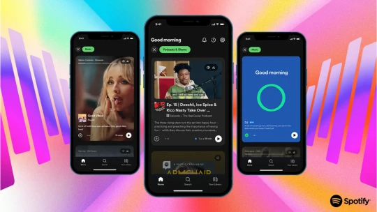 Teljesen megváltozik a Spotify, őket is elkapta a TikTok-láz – íme az új kinézet
