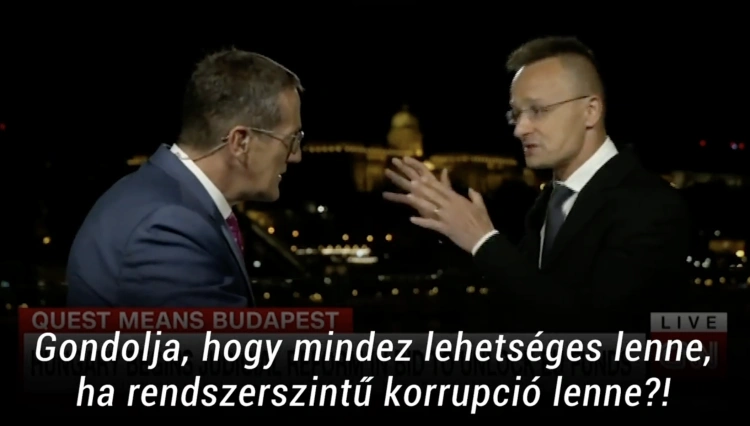 Szijjártó a CNN-nek: Rendszerszintű korrupció?! Egyértelmű vádaskodás!!!