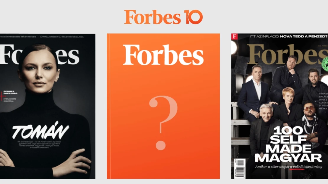 Kerülj a 10 éves Forbes magazin címlapjára!
