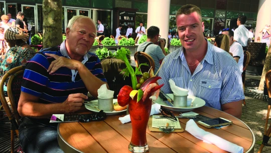 Szabó András és családja