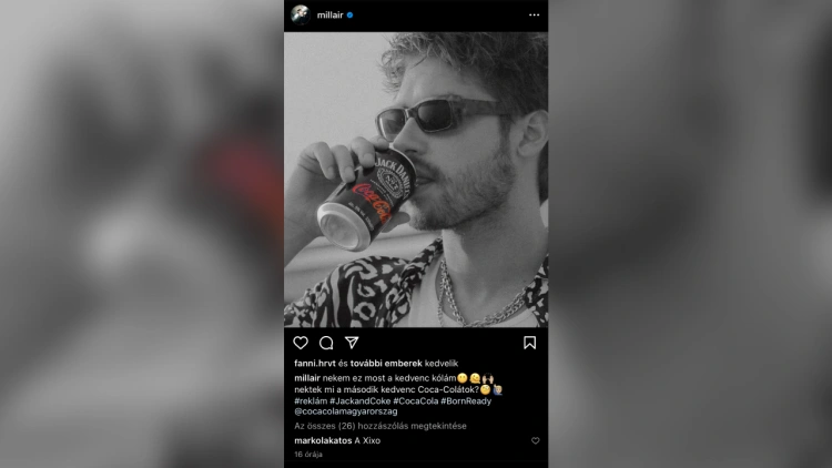 Agyrohasztó szinten az aszpartámháború: Xixo-influenszerek kommentelik Coca-Cola-poszt alá, hogy Xixo