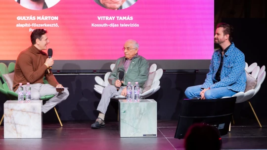 A hangunkat hallatni kell, a néző majd eldönti a többit – Vitray Tamás és Gulyás Márton