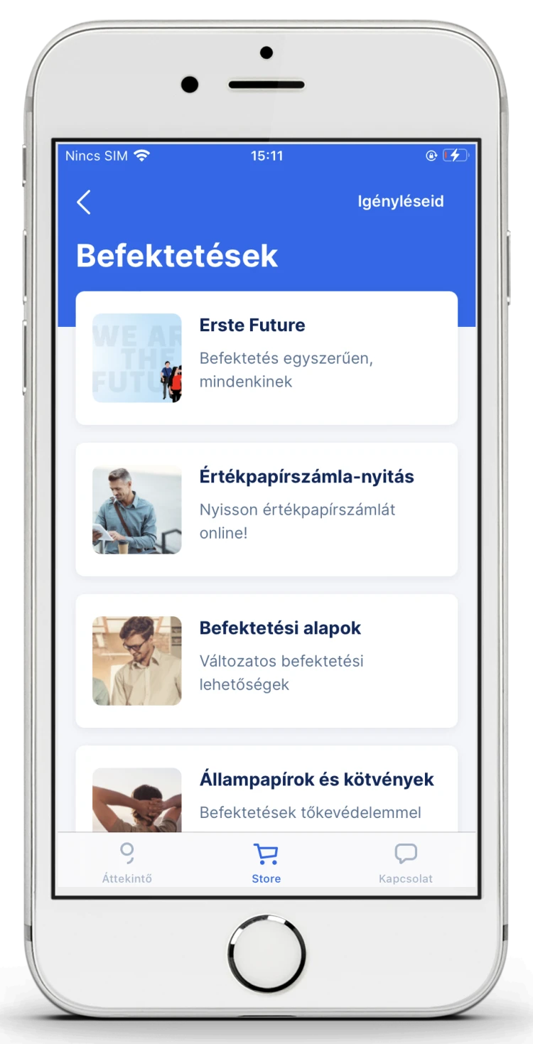 Állampapír és más befektetések a bankoknál: már van, ahol egy szelfi is elég_0