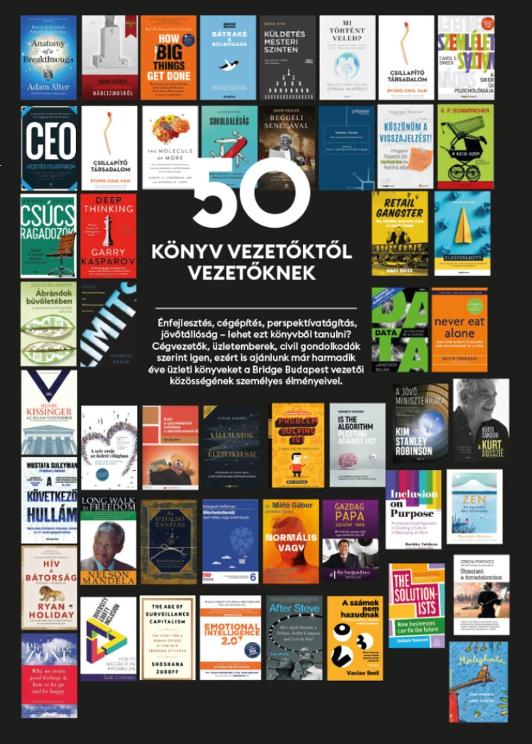 50 könyv vezetőktől vezetőknek