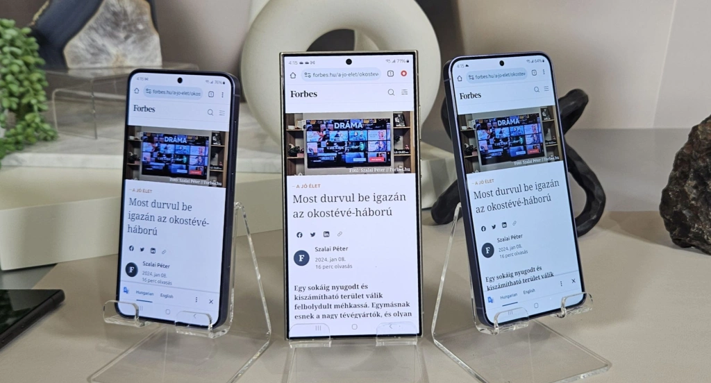 Valós időben fordít a Samsung új csúcsmobilja – ezt adja az AI a kezünkbe