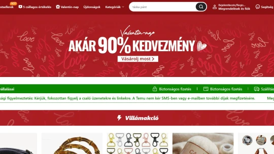 Lépnek a magyar e-kereskedők, a Temu-jelenség komoly versenyhátrány