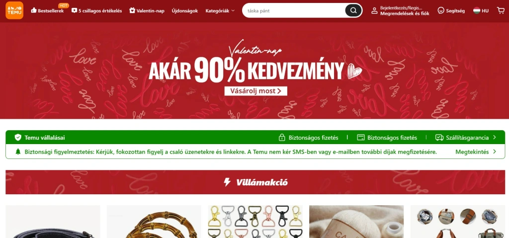 Lépnek a magyar e-kereskedők, a Temu-jelenség komoly versenyhátrány