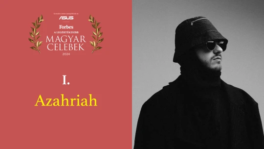 „Húsz éve még lehetetlen volt” – így lett Azahriah az első számú magyar celeb