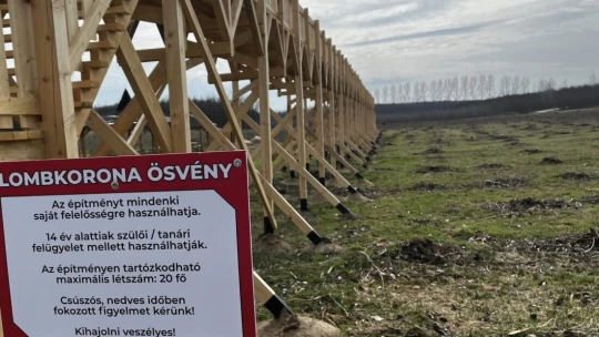 Fordulat az elhíresült lombkoronasétány ügyében