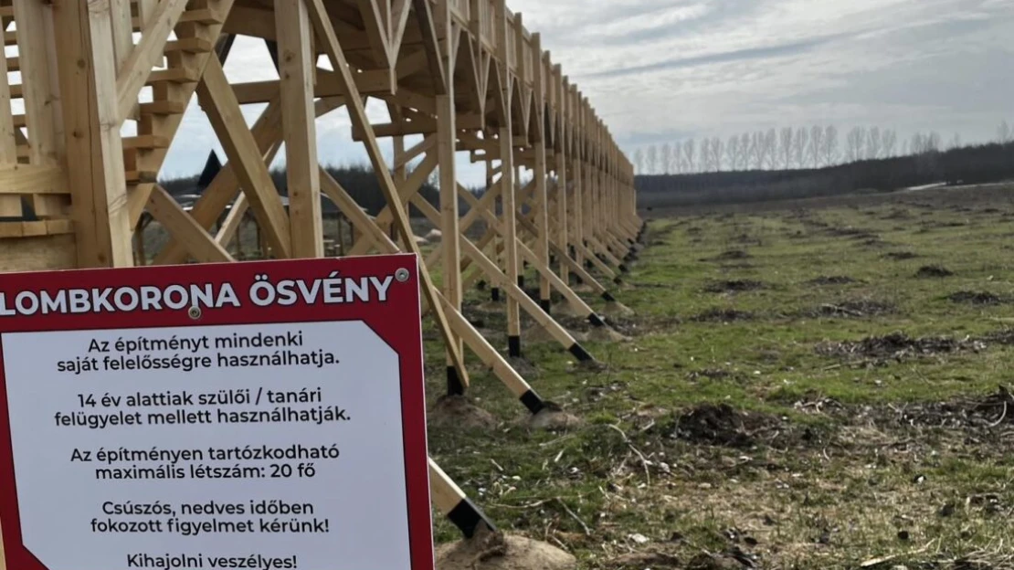 Nyoma sincs a 112 milliós lombkoronasétánynak