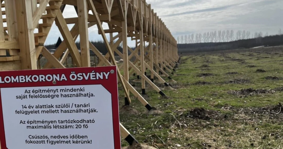 Nyoma sincs a 112 milliós lombkoronasétánynak