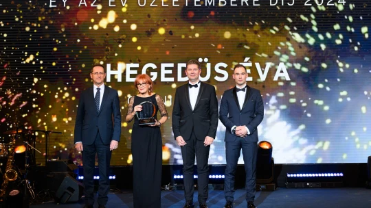 Először lett nő az év üzletembere Magyarországon