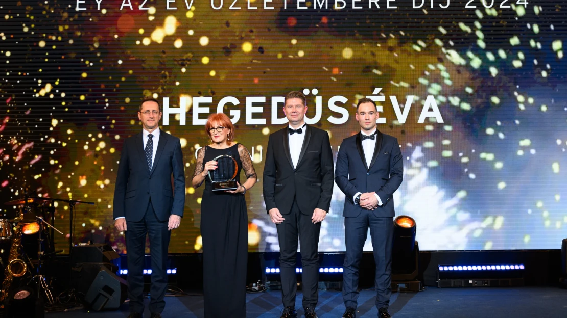 Először lett nő az év üzletembere Magyarországon