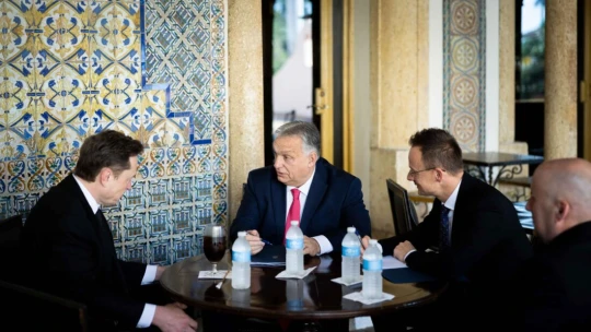 Magyar milliárdos is elkísérte Floridába Orbánt
