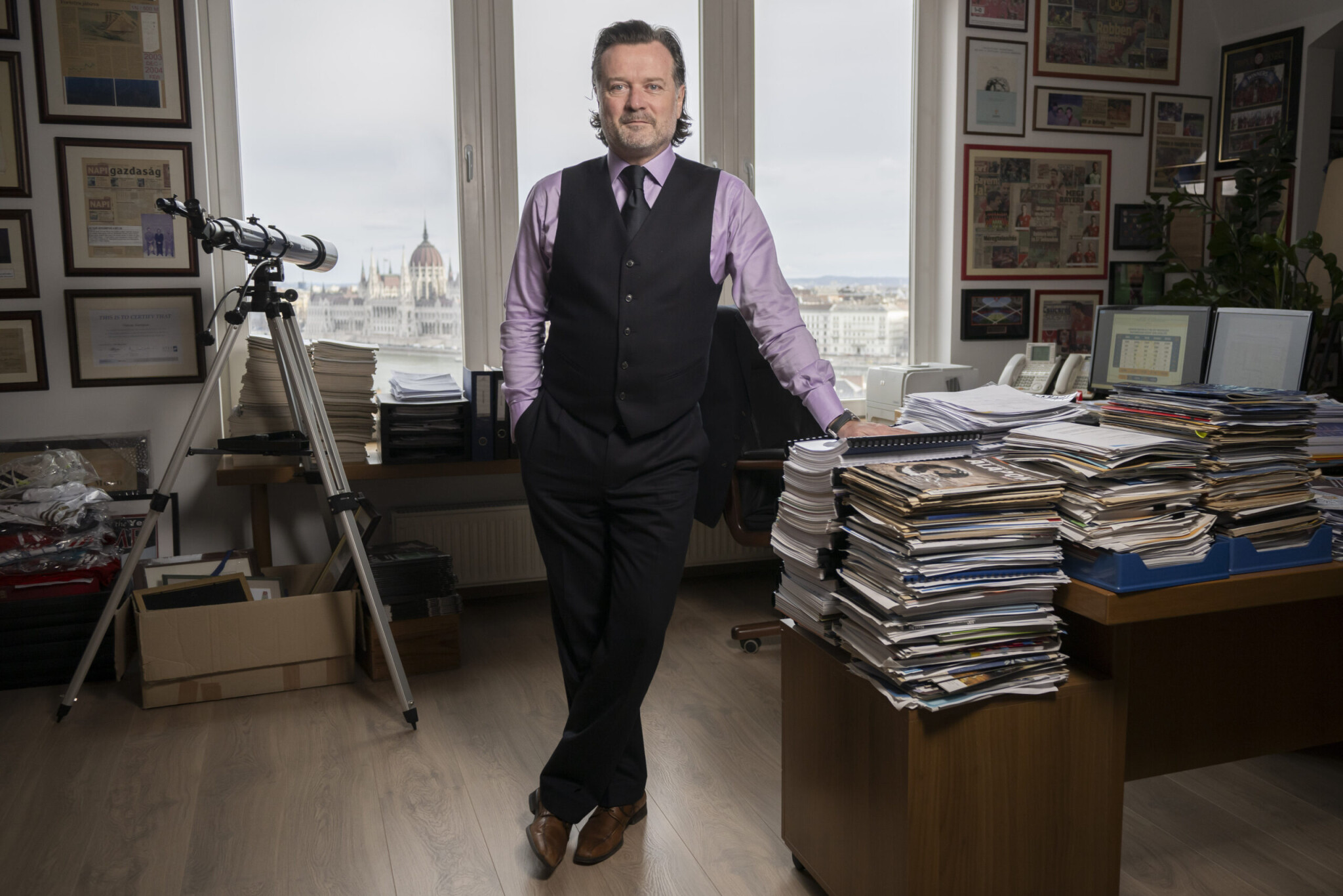 Karagich István, a Blochamps kft. ügyvezetője, független devizapiaci szakértő. Fotó: Sebestyén László / Forbes