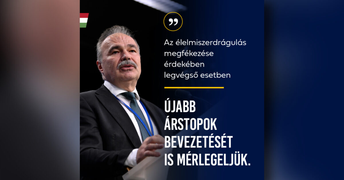 Már kánonban énekli a kormány, hogy árstop