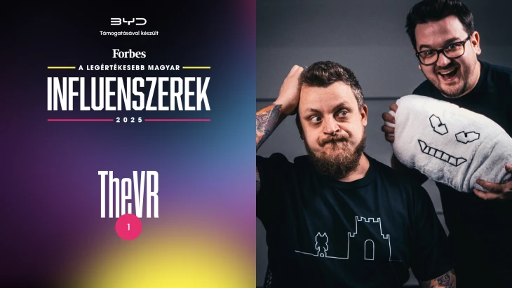 Harmadik éve az influenszerlista tetején: a TheVR titka