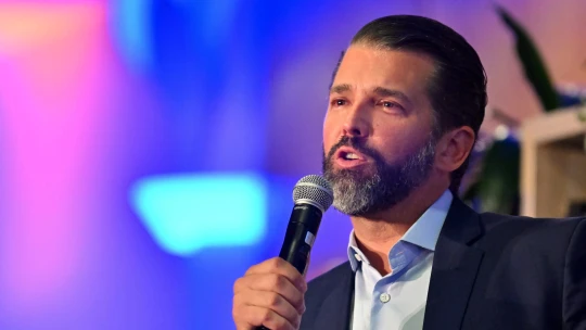 Korábban tagadott, most viszont már az elnöki székre célozgat Donald Trump fia