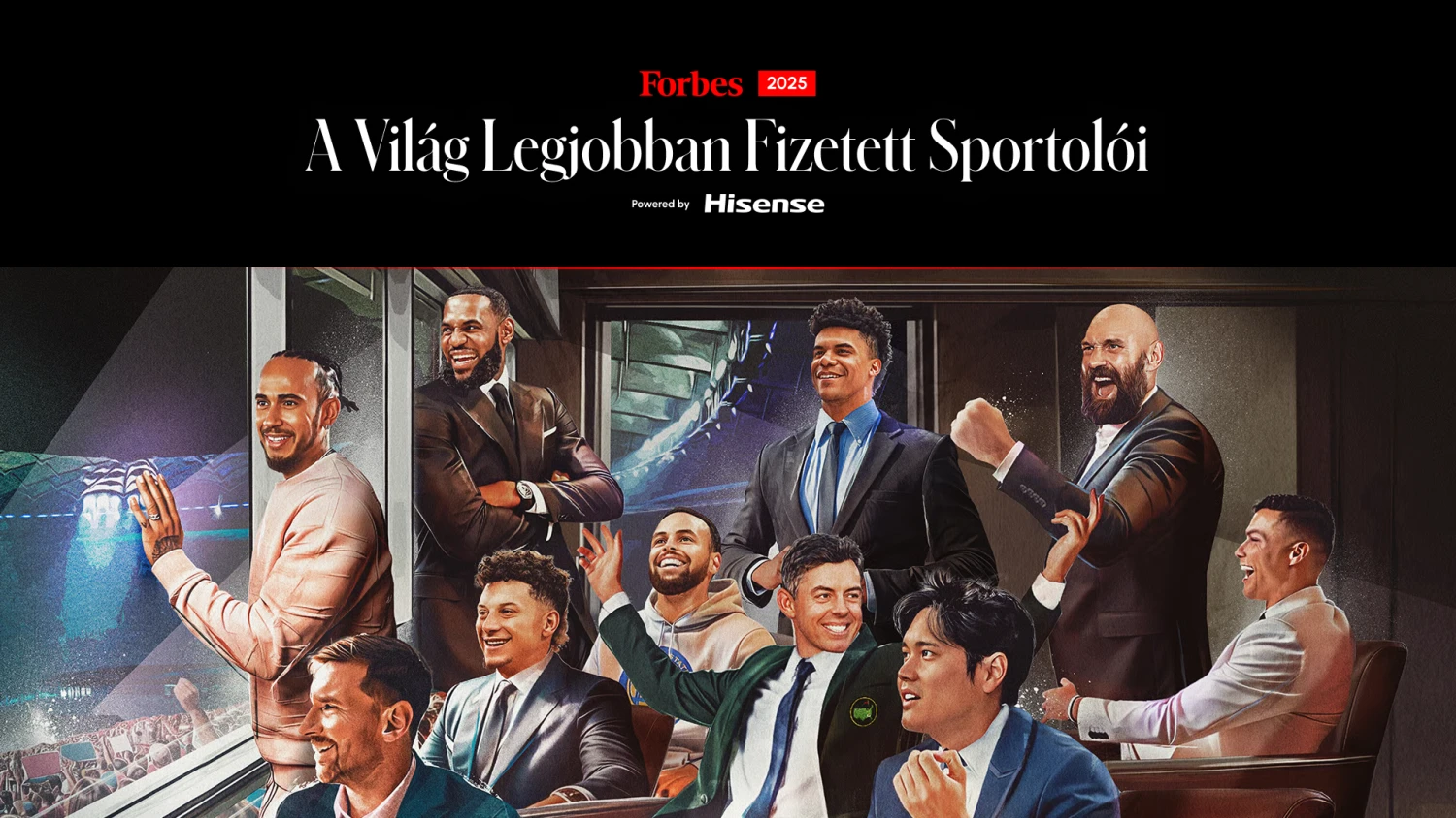 A világ legjobban fizetett sportolói 2025