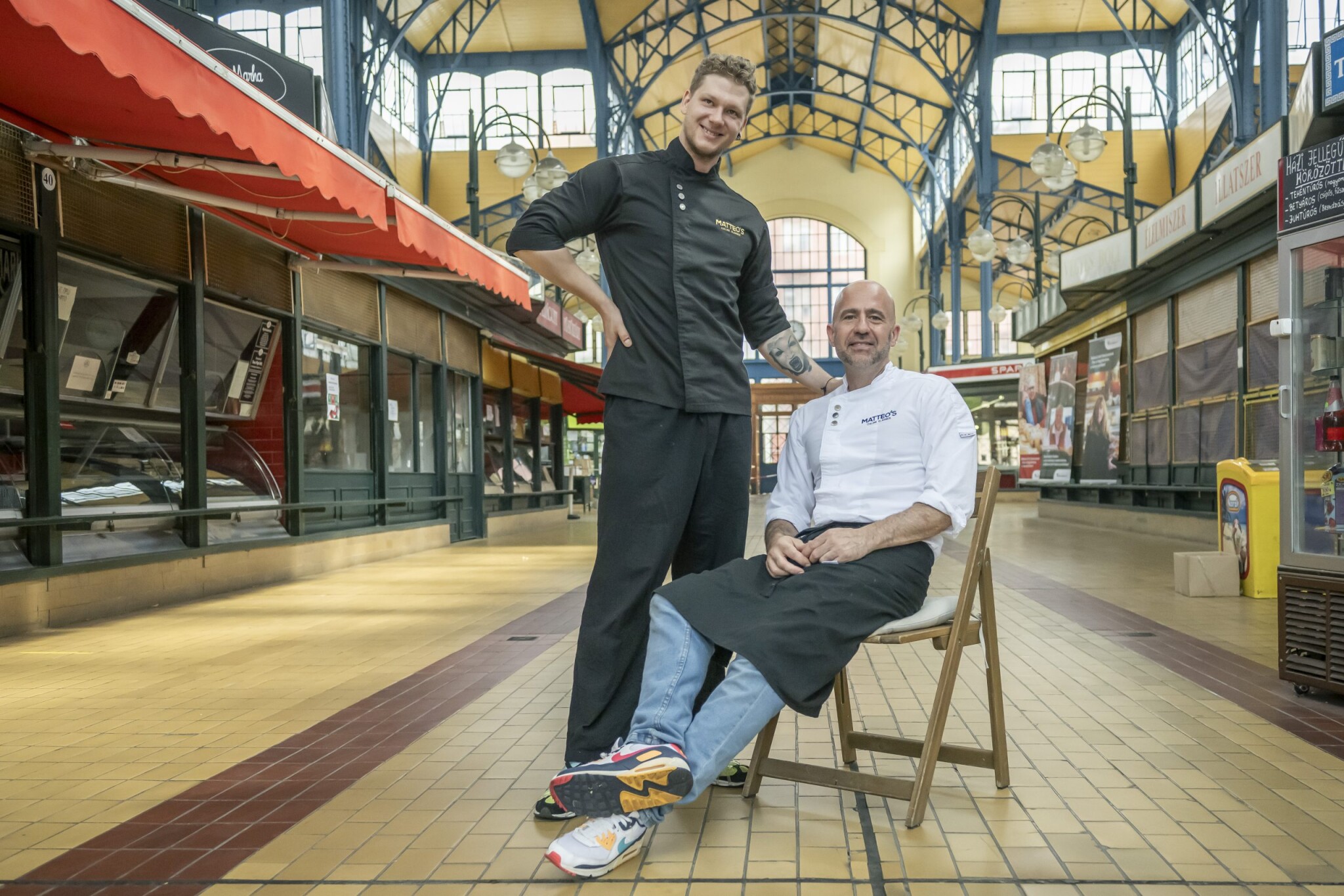 Matusek Ferenc és Matteo Missoni fotó: Sebestyén László / Forbes