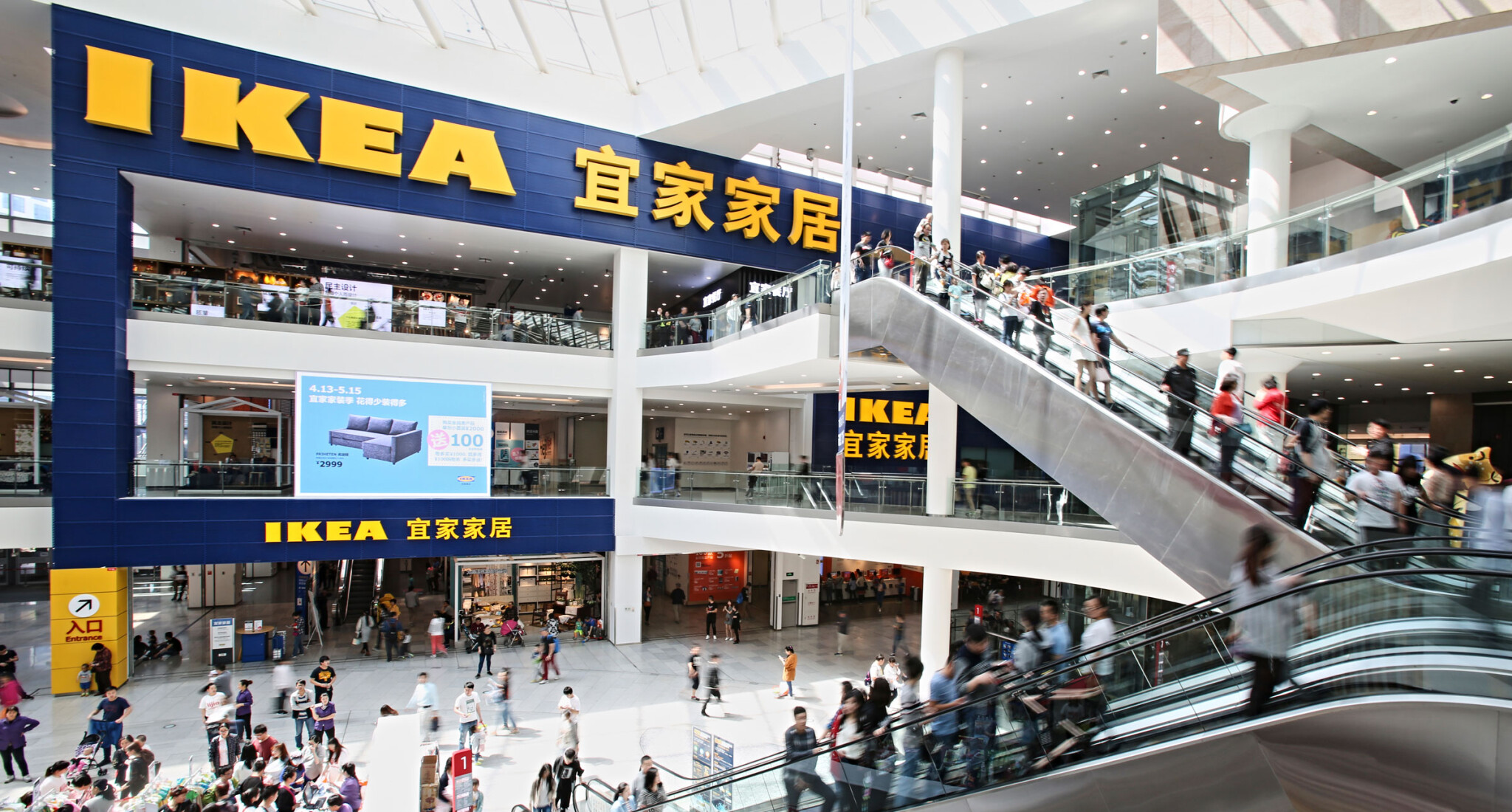 Az IKEA 300 milliárd forintos terve Kínában