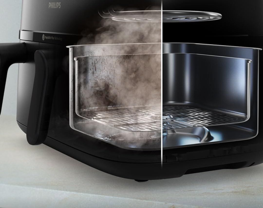 Air fryer párolás