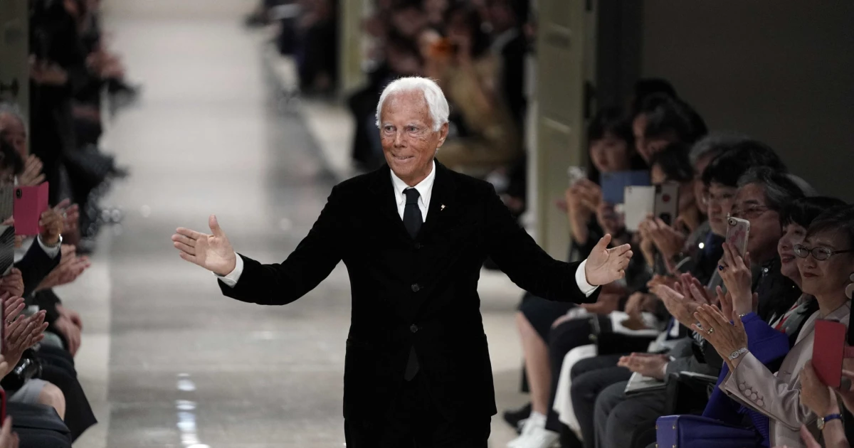 Elhunyt az olasz divatlegenda, Giorgio Armani