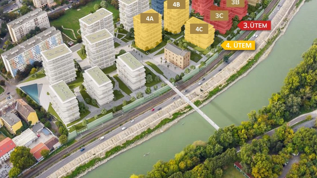 Milliárdos ajándék Budapestnek, ide épül gyaloghíd