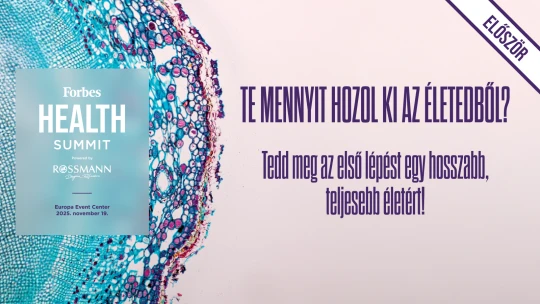 A jövő tudományos megoldásai és a jelen lelki válaszai a Forbes Health Summit-on