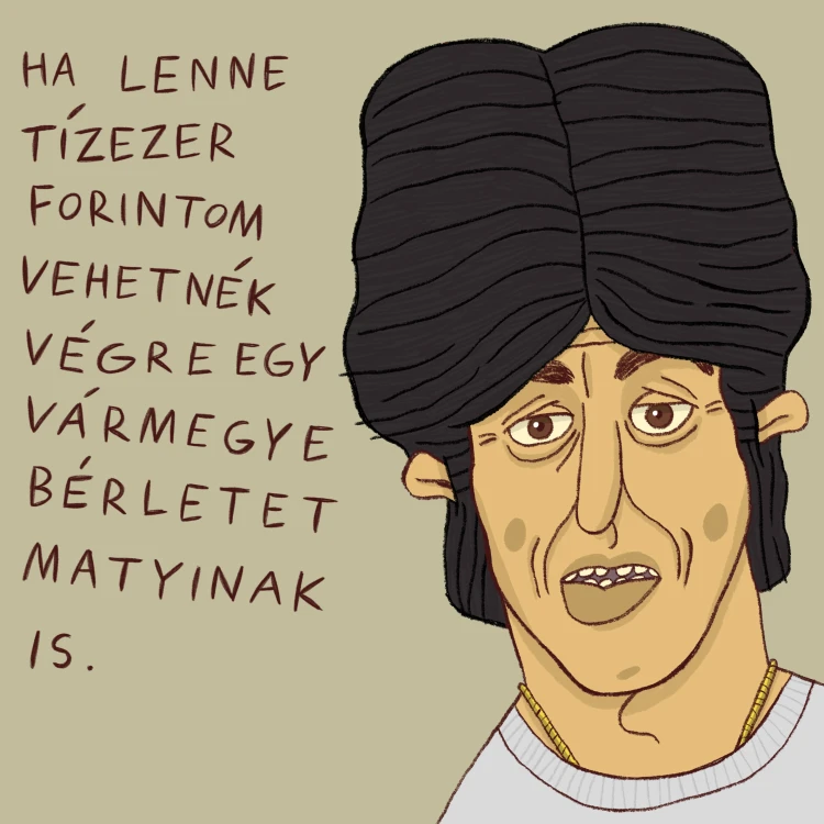 Netflixet néző Krasznahorkai, hádázó Orbán Ráhel – látlelet a magyar illusztrátortól, aki millióknak mutat görbe tükröt_0
