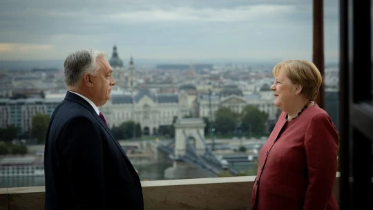 Orbán Viktor egy jól ismert német vendéget fogadott a Karmelitában