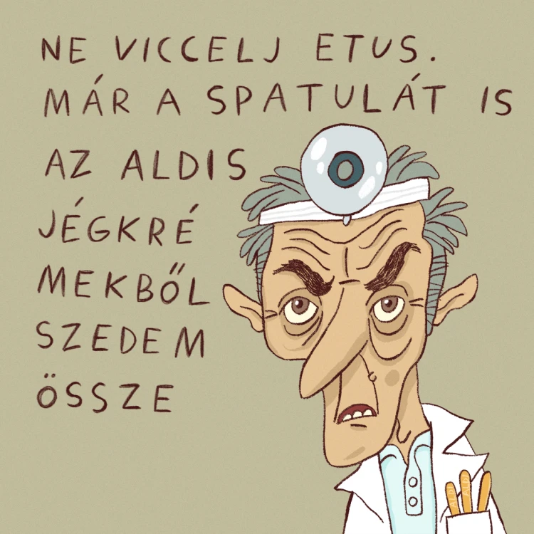 Netflixet néző Krasznahorkai, hádázó Orbán Ráhel – látlelet a magyar illusztrátortól, aki millióknak mutat görbe tükröt_2