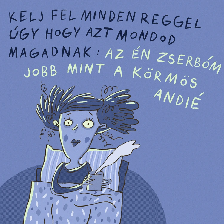 Netflixet néző Krasznahorkai, hádázó Orbán Ráhel – látlelet a magyar illusztrátortól, aki millióknak mutat görbe tükröt_4