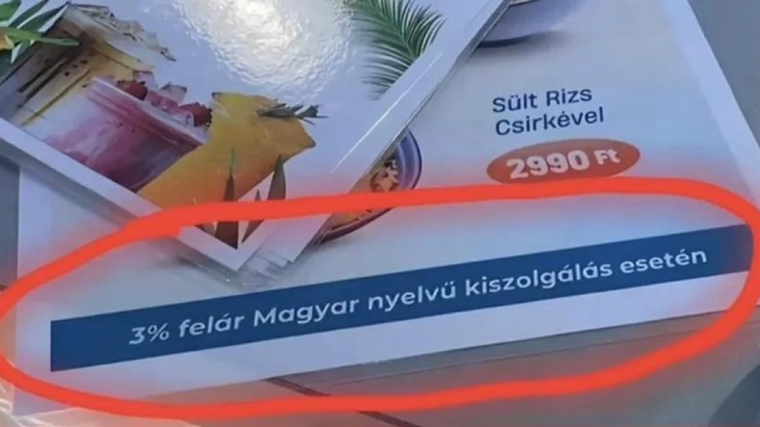 Felárat kért a magyar nyelvű kiszolgálásért egy ázsiai étterem, a hely szerint fordítási hiba történt