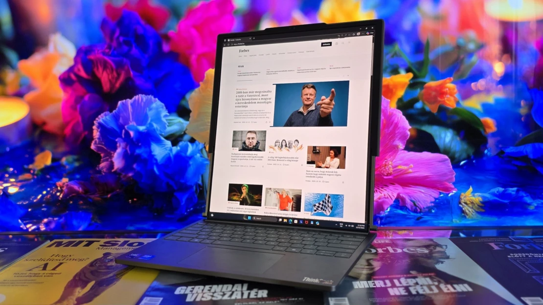 Totális zsákutca vagy a jövő előhírnöke a világ első nyújtható képernyőjű laptopja?