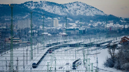 Küzd a hó és a fagy ellen a MÁV, a vezérigazgató rendkívüli intézkedéseket is bejelentett
