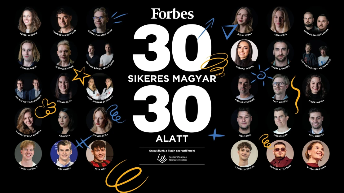 Harminc magyar fiatal, aki a jövőt írja – íme a Forbes 30under30 legújabb évfolyama!