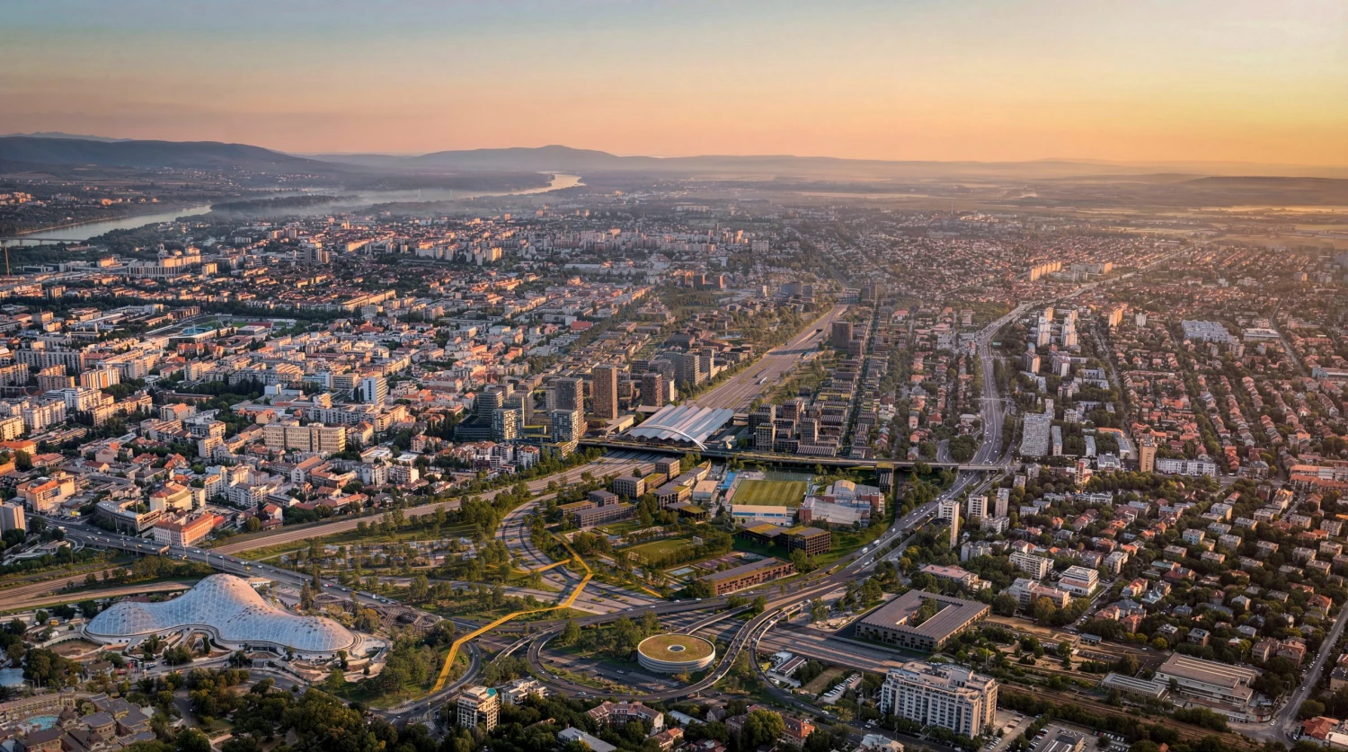 Ez a mesterterv épül meg Rákosrendezőn a mini-Dubaj helyett