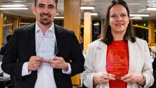 A Forbes főmunkatársa is díjazott lett a Siemens Media Award pályázatán