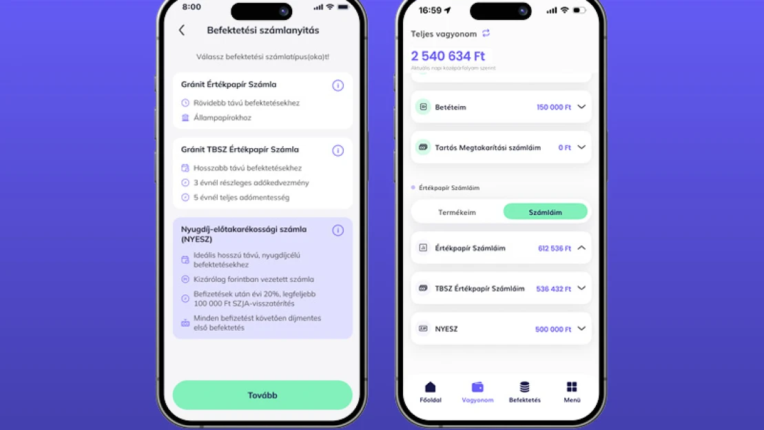 Mobilappból indítható a nyugdíj-előtakarékosság