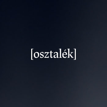 Osztalék