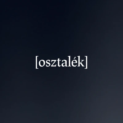 Osztalék