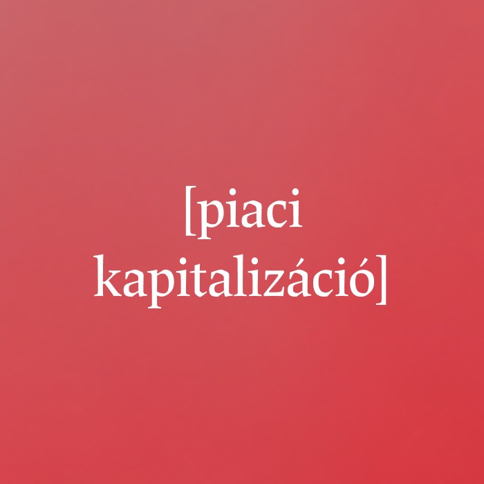 Piaci kapitalizáció