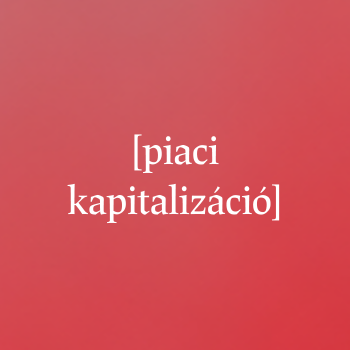 Piaci kapitalizáció