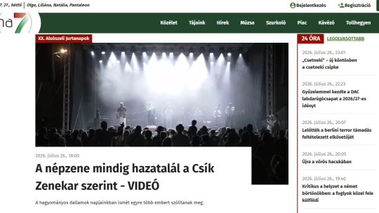 Vizsgálhat indulhat a támogatások miatt: éveken át milliárdok érkeztek a felvidéki újsághoz