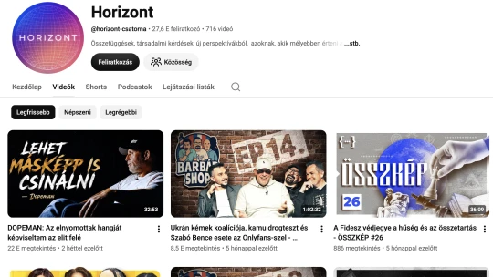 Majdnem 400 millió forint közpénz került egy Fideszért kampányoló YouTube-csatornához